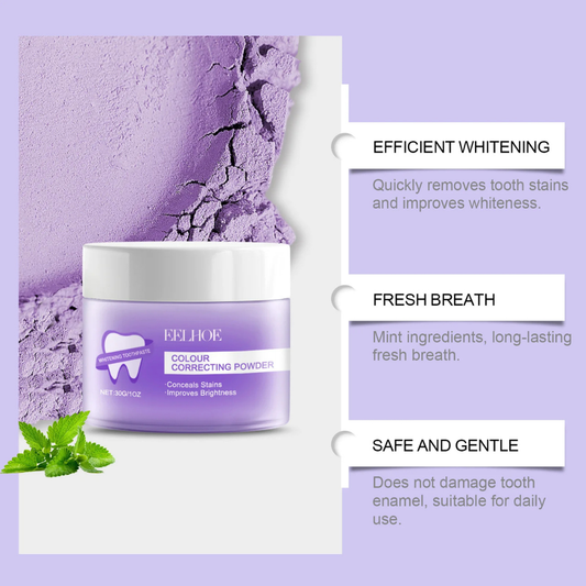 Color Correcting Powder | Whiter, Fresher Teeth in Just 5 Days